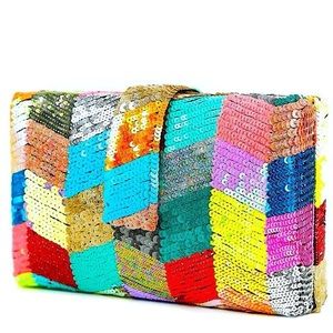 Simitri Zigzag Clutch